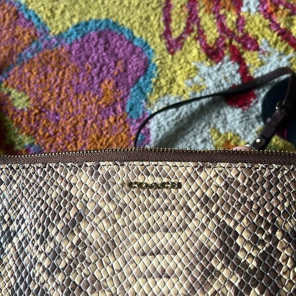 COACH Madison Kylie Crossbody in Python Embossed Leather - Picture 3 of 5